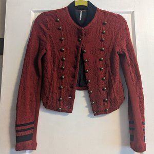 WORN ONCE! Free People, In The Band Texture Jacket, XS